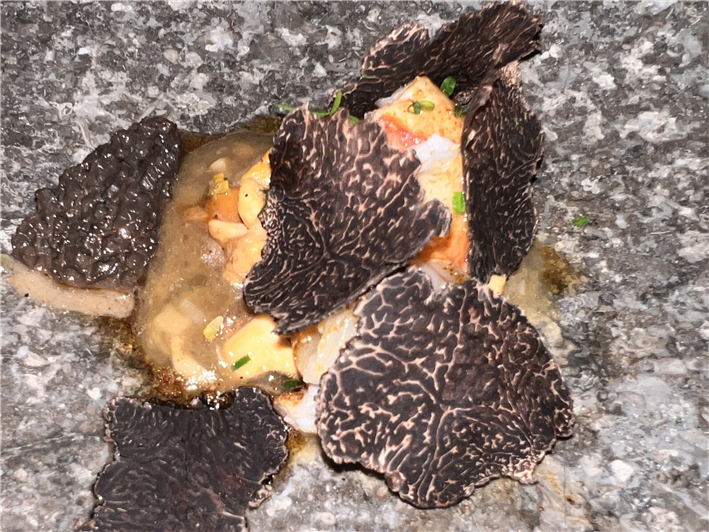 lobster and truffle